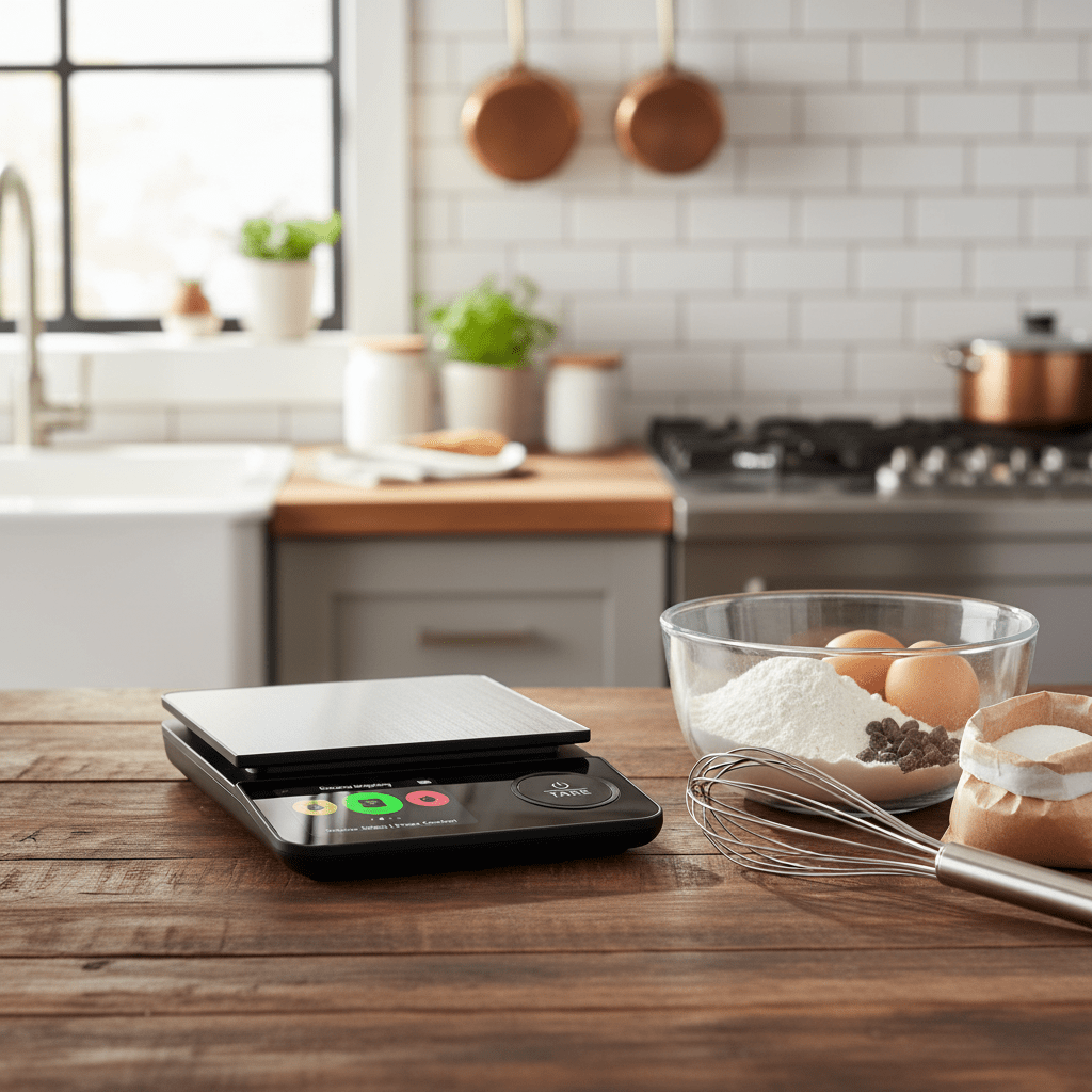 Tinora_smart_nuttrition_scale kjøkkenvekt Tinora Tinoraernæring_helse